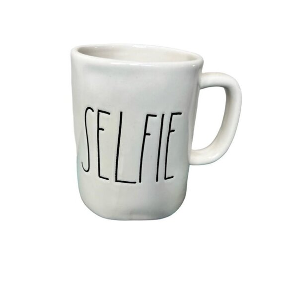 Rae Dunn M Stamped Selfie Mug BNWT - Picture 1 of 7